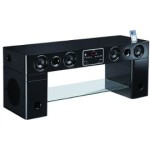 meuble tv avec haut parleur integre