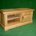 meuble tv bas en chene massif