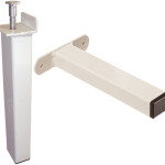 pieds de lit metalliques