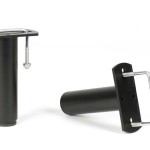 pieds de lit metalliques