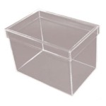 rangement cd transparent