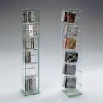 rangement cd transparent