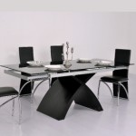 table a manger en verre extensible