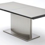 table a manger en verre extensible