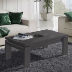 table basse grise