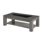 table basse grise