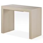 table console taupe