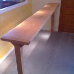 table de bar longue