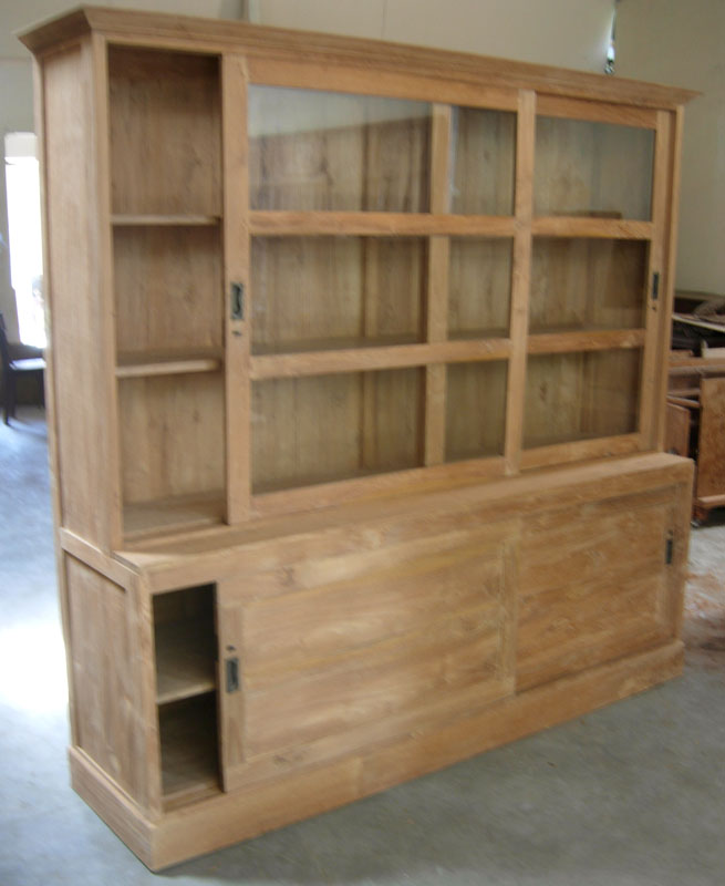 vaisselier teck massif