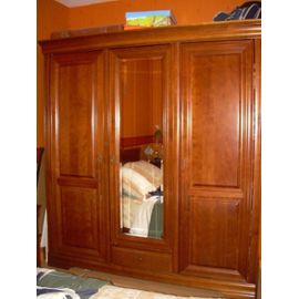 armoire de chambre merisier