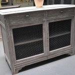 buffet de cuisine grillage