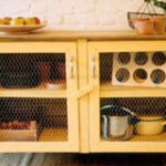 buffet de cuisine grillage