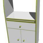 buffet de cuisine pour micro onde