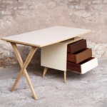 caisson de bureau vintage
