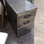 caisson de bureau vintage