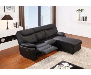 canape d'angle relaxation cuir