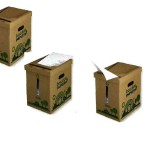 corbeille a papier en carton