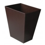 corbeille papier marron