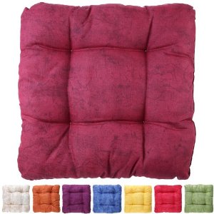 galette de chaise bordeaux