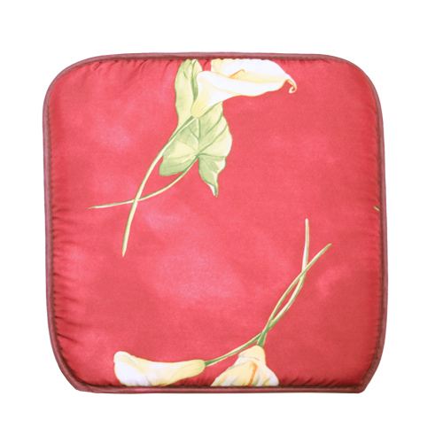 galette de chaise bordeaux