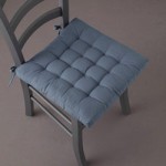 galette de chaise gris anthracite