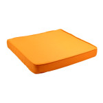 galette de chaise orange