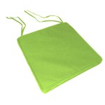 galette de chaise verte