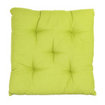 galette de chaise verte