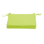 galette de chaise verte