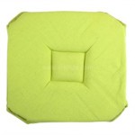 galette de chaise verte