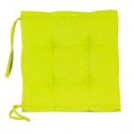 galette de chaise verte