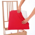 housse d'assise de chaise elastique