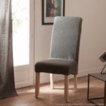 housse de chaise grise ikea