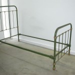 lit 1 personne fer forge