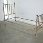 lit 1 personne fer forge