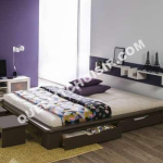 lit 2 personnes fez en pin massif avec sommier