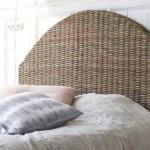 lit 2 personnes rotin