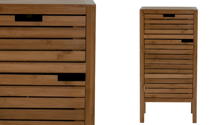 meuble bas rangement salle de bain