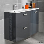 meuble bas salle de bain profondeur 30 cm