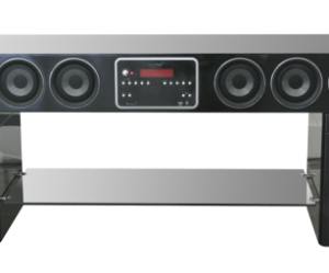 meuble tv avec haut parleur