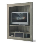 meuble tv haut gris