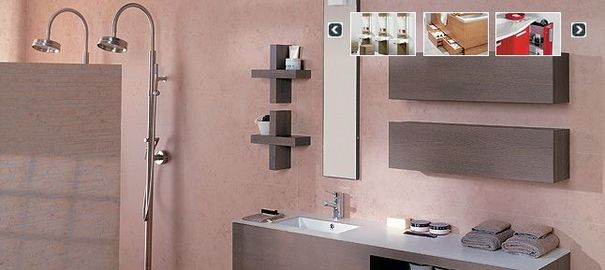 meuble vasque peu profond