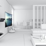 support mural tv incurve