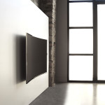 support mural tv incurve