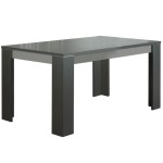 table a manger gris anthracite