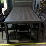 table a manger gris anthracite