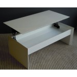 table basse a plateau relevable