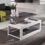 table basse a plateau relevable