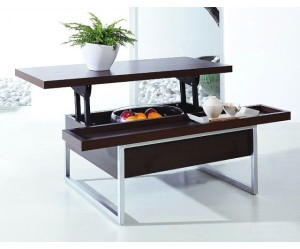 table basse a plateau relevable