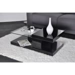 table basse noire